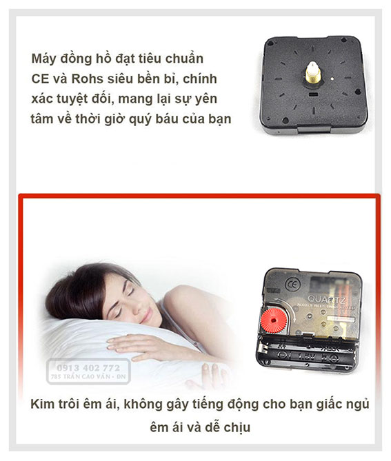 Đồng hồ treo tường Đà Nẵng