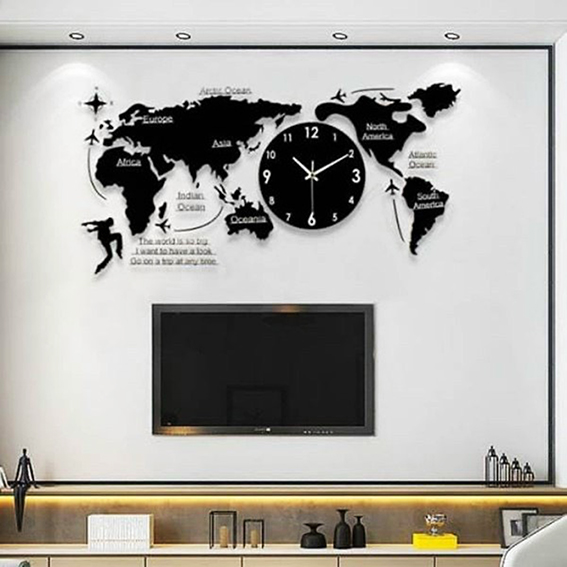 Đồng hồ bản đồ thế giới tại Đà Nẵng