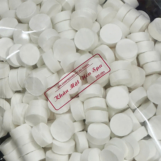 Khăn nén dùng cho Spa