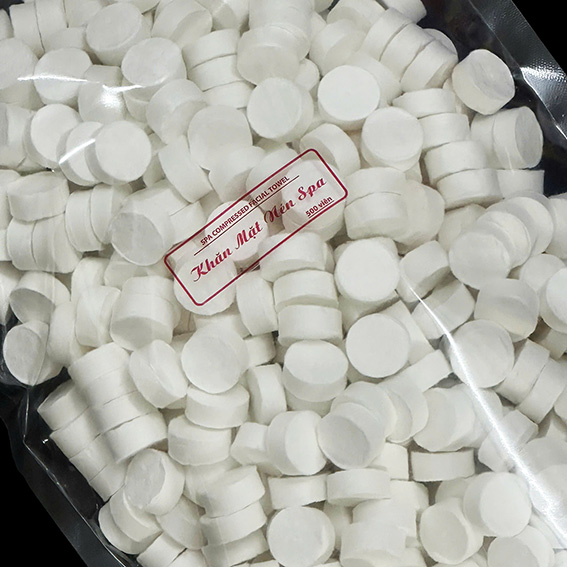 Khăn nén dùng cho Spa